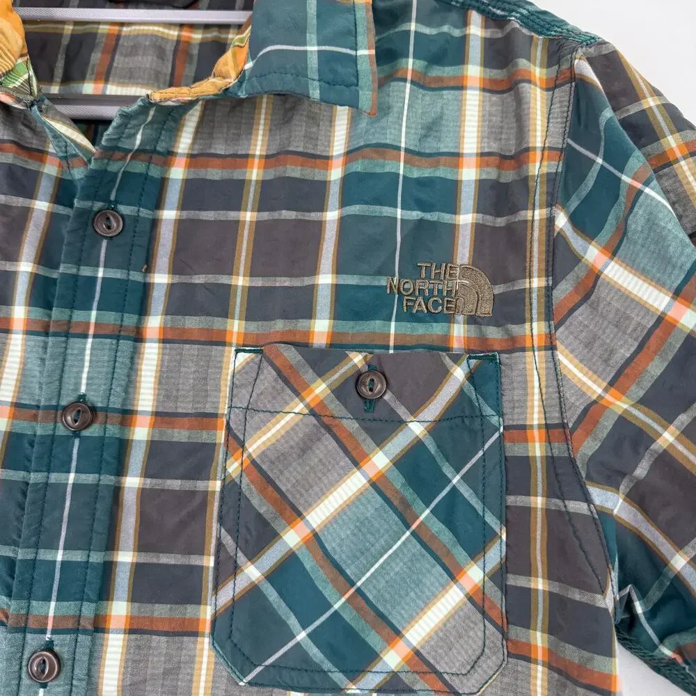 The North Face Men's Plaid Short Sleeve Button Up Shirt Size Small